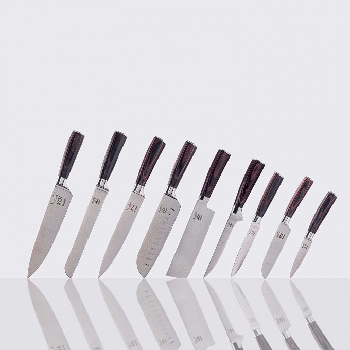 KOI ARTISAN Professional Carving Knife – 7.7 Inch Razor Sharp Blade