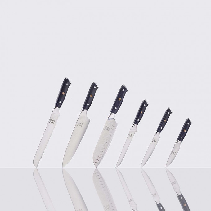 KOI ARTISAN Damascus Paring Knife – 3.5 Inch Razor Sharp Edge – Chef Knife 67 Layers of Japanese Damascus