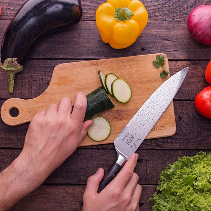 KOI ARTISAN Professional Chef Knifes – 8 Inch Razor Sharp Blade