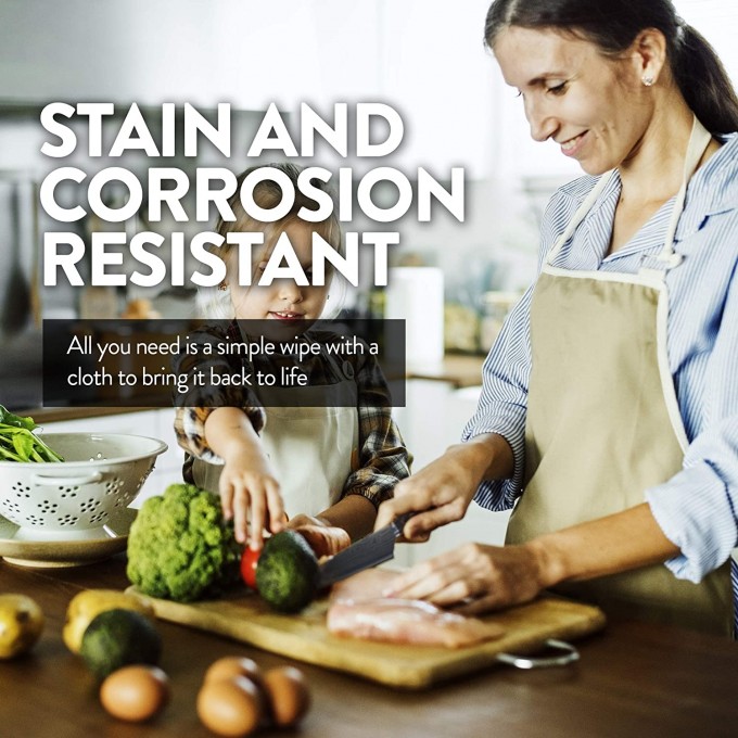 KOI ARTISAN Professional Carving Knife – 7.7 Inch Razor Sharp Blade