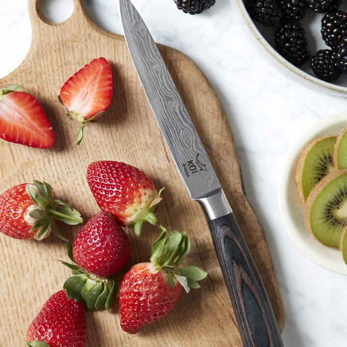 KOI ARTISAN Kitchen Utility Knife – 5 Inch Razor Sharp Blade