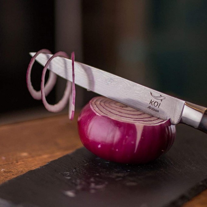 KOI ARTISAN Kitchen Utility Knife – 5 Inch Razor Sharp Blade